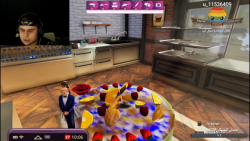 سر آشپز شزی این بار با کیک سمی !!!  2 از 2 | cooking simulator | شبیه ساز آشپزی