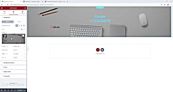 ساخت سربرگ و پاورقی با المنتور ساخت سربرگ و پاورقی با المنتور