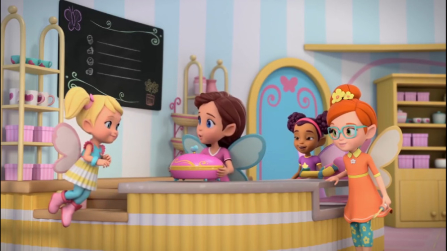 کارتون کافه باتربین به زبان انگلیسی Butter beans Cafe افتتاحیه بزرگ