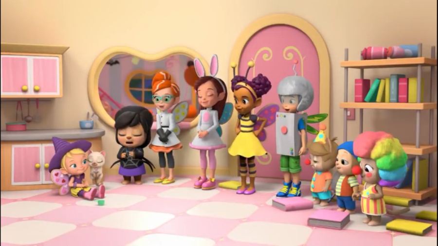 کارتون کافه باتربین به زبان انگلیسی Butter beans Cafe آموزشی لوبیا برای