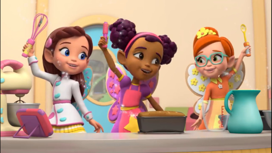 کارتون کافه باتربین به زبان انگلیسی Butter beans Cafe آموزشی سورپرایز