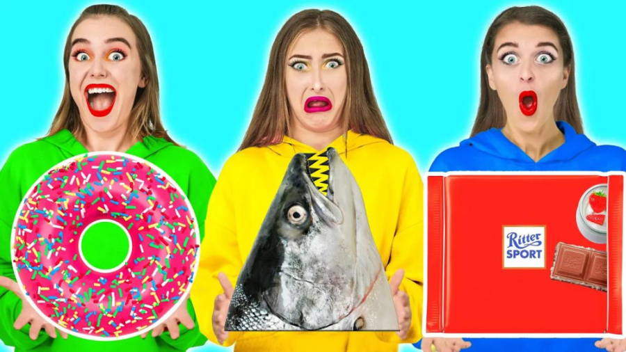 تفریحی و سرگرمی جدید,چالش غذای...