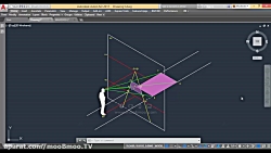 دانلود آموزش پرسپکتیو یک نقطه ای در اتوکد - ویدئو دوم