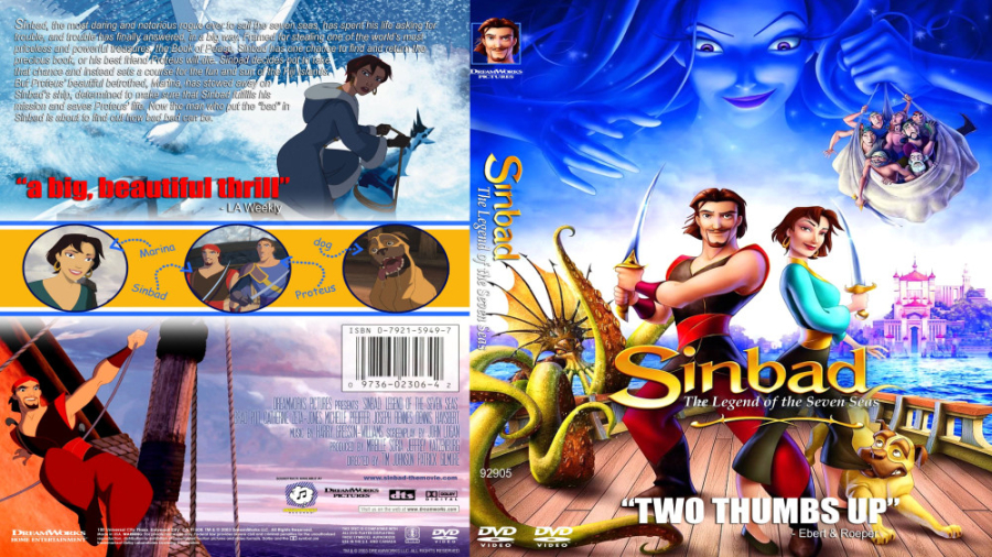 انیمیشن سندباد.افسانه هفت دریا {Sinbad Legend of The Seven Seas}.{2003} زمان5143ثانیه