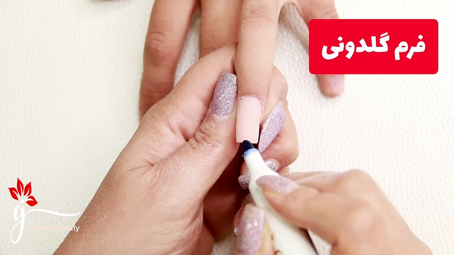 آموزش سوهان کشی فرم گلدونی