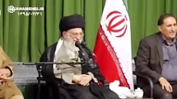 شعر طنز جسورانه ناصر فیض در حضور رهبر معظم انقلاب