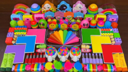 مخلوط اسلایم رنگی کلی واتر اسل...