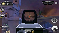 بازی sniper x موفق شدم یکی از باس های بازی بکشم