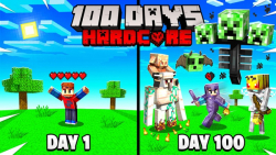 100 روز ماینکرفت هاردکور | ماینکرفت ماینکرافت ماین کرفت ماین کرافت Minecraft