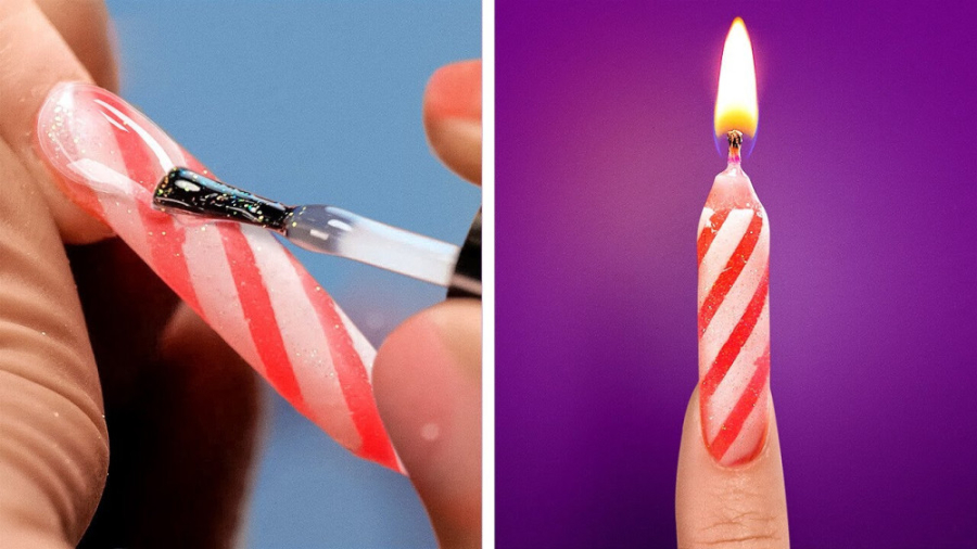 ایده های خلاقانه طراحی ناخن که تا به حال ندیده اید - شماره 202