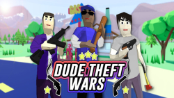 معرفی وگیم پلی بازی dude theft wars شبیه جی تی ای برای موبایل