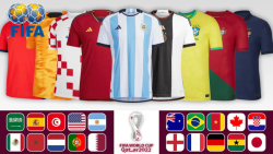 پیراهن های رسمی تیم های حاضر د...