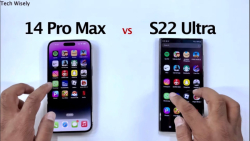 آیفون 14 پرو مکس در مقابل S22 Ultra - تست سرعت