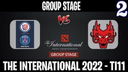 PSG.LGD vs Hokori مسابقات International 2022 مرحله گروهي گروه A گيم دوم