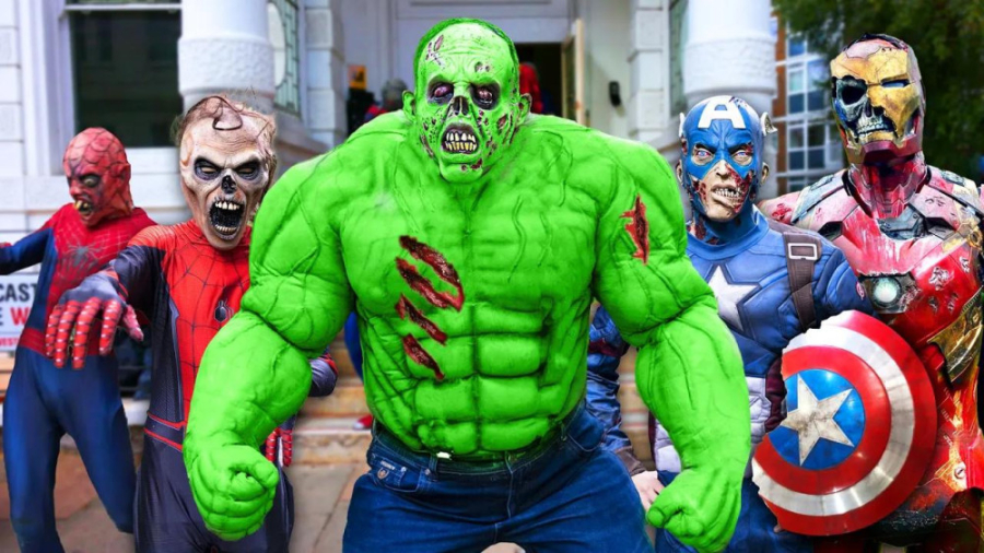 ارتش هالک زامبی در مقابل ابرقه...