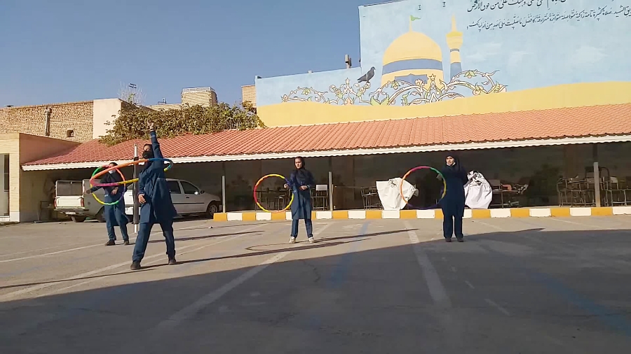 اجرای برنامه حلقه زنی به مناسبت گرامیداشت هفته بهداشت و روان