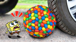 له کردن وسایل کیوت زیر چرخ ماش...