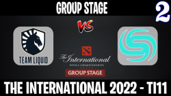 Liquid vs Soniqs مسابقات International 2022 مرحله گروهي گروه A گيم دوم بخش 1