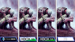 Scorn | Xbox Series S/X - PC - Steam Deck | مقایسه گرافیک |