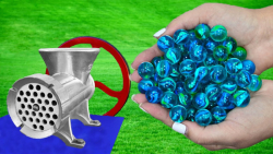 چالش:له کردن وسایل کیوت با چرخ...