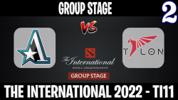 Aster vs Talon مسابقات International 2022 مرحله گروهي گروه B گيم دوم