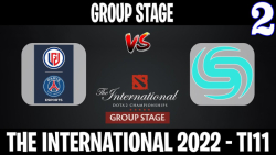 PSG LGD vs Soniqs مسابقات International 2022 مرحله گروهي گروه A گيم دوم