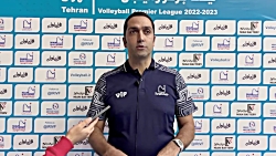 صحبت های سرمربیان و بازیکنان ن...