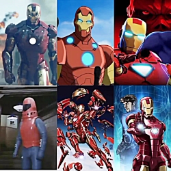 تفاوت شخصیت ها در فیلم و انمیش...