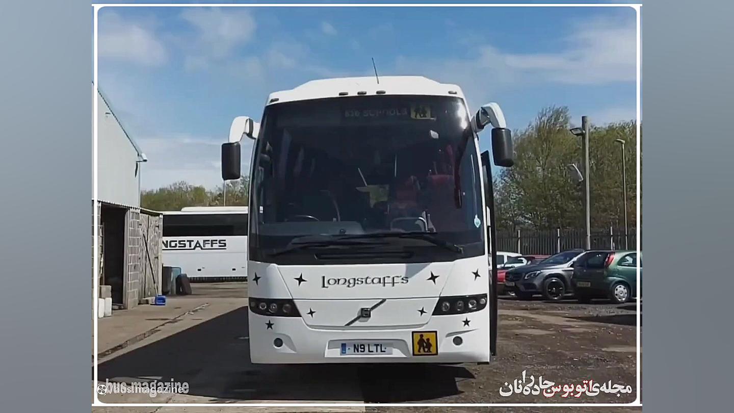 معرفی اتوبوس ولوو TX اروپایی زمان200ثانیه