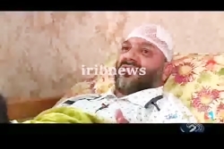 بدون تعارف با روحانی جهادگر که جمجمه اش توسط اغتشاش گران شکست