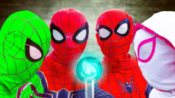 نبرد تیم مرد عنکبوتی در دنیای...