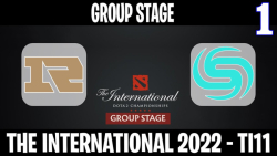 RNG vs Soniqs مسابقات International 2022 مرحله گروهي گروه A گيم اول
