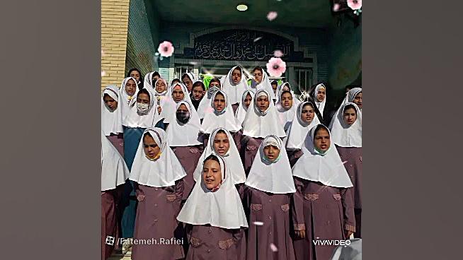 جشن میلاد پیامبر دبستان حاج ید الله پسران فاطمه رفیعی