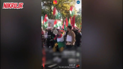 16 پرچم علیه ایران در برلین برافراشته شد/ دعوای ضد نظام در تجمع ضد ایرانی آلمان 16 پرچم علیه ایران در برلین برافراشته شد/ دعوای ضد نظام در تجمع ضد ایرانی آلمان