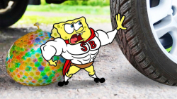 له کردن وسایل کیوت زیر چرخ ماش...