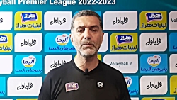 صحبت&zwnj;های سرمربیان و بازیک...