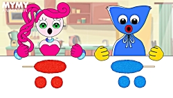 چالش غذا مامی و هاگی واگی