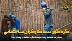گره کور بیمه کارگران ساختمانی گره کور بیمه کارگران ساختمانی