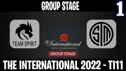 Team Spirit vs TSM FTX مسابقات International 2022 مرحله گروهي گروه B گيم اول