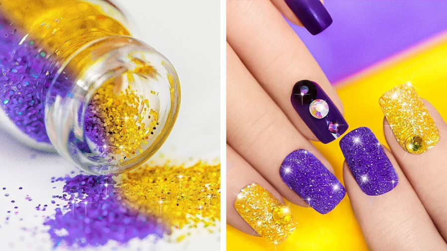 ایده های بسیار آسان برای طراحی ناخن که می توانید در خانه درست کنید - شماره 214