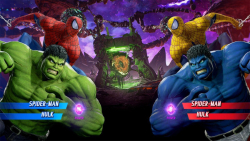 نبرد تیم مرد عنکبوتی و هالک در...