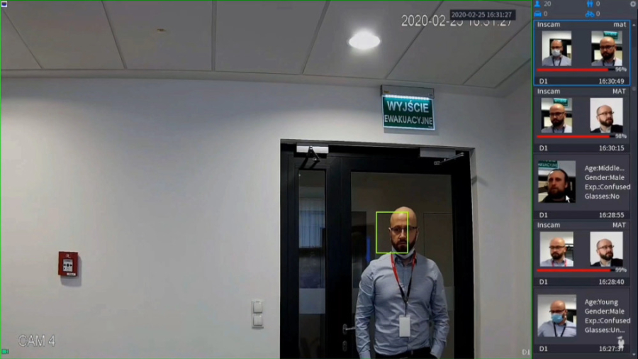 چگونگی فعال‌سازی Face Detection داهوا پالبوسیکلیب