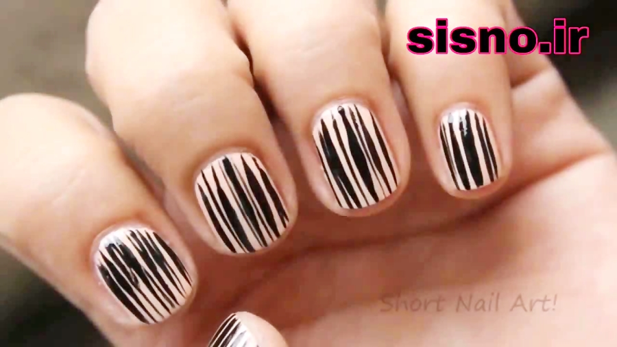 آموزش لاک زدن برای ناخن کوتاه | آرایش ناخن - سیسنو