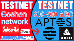 تست , نت , #ARCO , شبکه , #aptos , #goshen , network , مجموع , توکن , ARC , دلاری , شرکت , کنندگان , توزیع , برندگان , هفته , اندازی , اصلی , اوایل , نوامبر , اعلام , Disocrd , اطلاع , رسانی , توجه , ظرف , زمان , اولیه , دریافت , جایزه , پاسخ , دست , رود , آدرس , کیف , پول , اختصاص , کننده , ارسال , شود
goerli , faucet , https: , Airdrop_parvazz , 8101
________________
️ , ARCO , Devnet , Incentive , Program
Reward: , $ARC
Lin