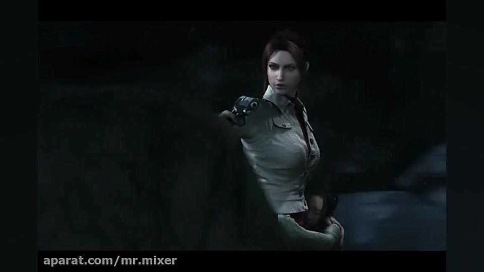 یه صحنه ی خفن از انیمیشن Resident Evil: Degeneration زمان21ثانیه
