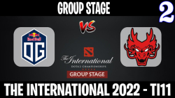 OG vs Hokori مسابقات International 2022 مرحله گروهي گروه A گيم دوم