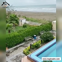 اجاره ویلا با استخر روباز لب ساحل ایزدشهر