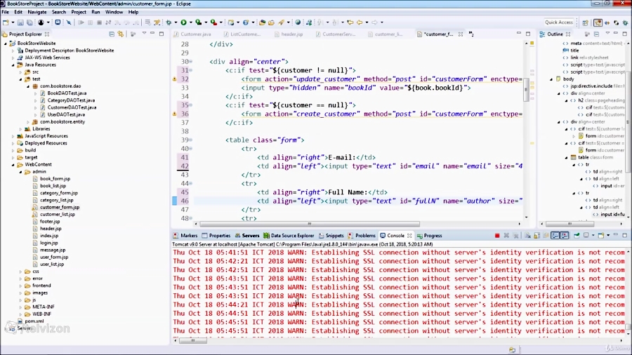 دوره ساخت وب سایت با JSP ، Java Servlet و Hibernate / فصل 29 از 44 ...