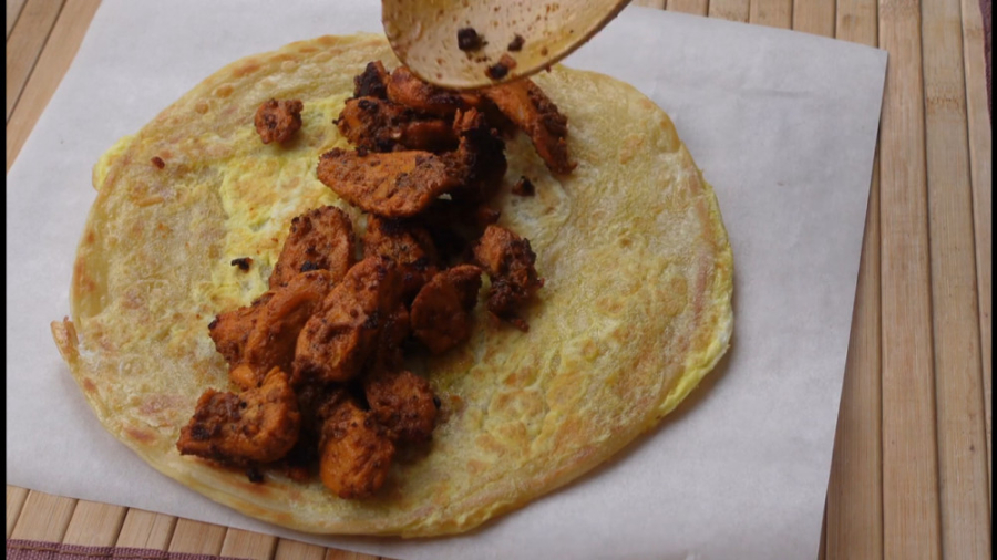 طرز تهیه ساندویچ چیکن تندوری خانگی :: آموزش آشپزی