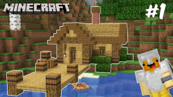 اولین خانه من ماینکرافت! Minecraft Let#039;s Play Episode 1